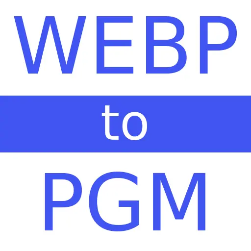 WEBP to PGM