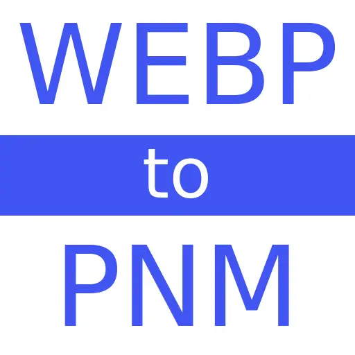 WEBP to PNM