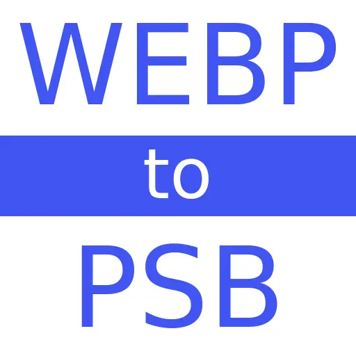 WEBP to PSB