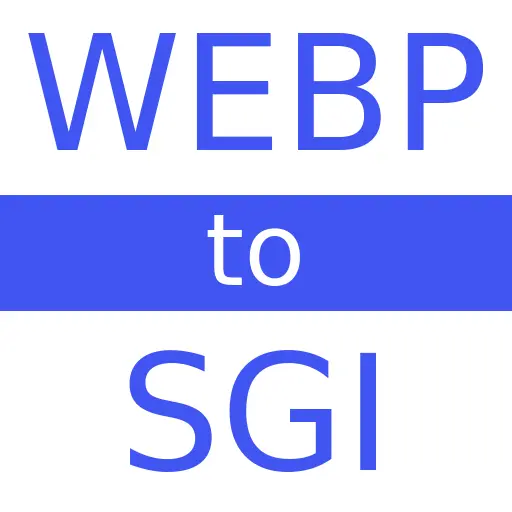 WEBP to SGI