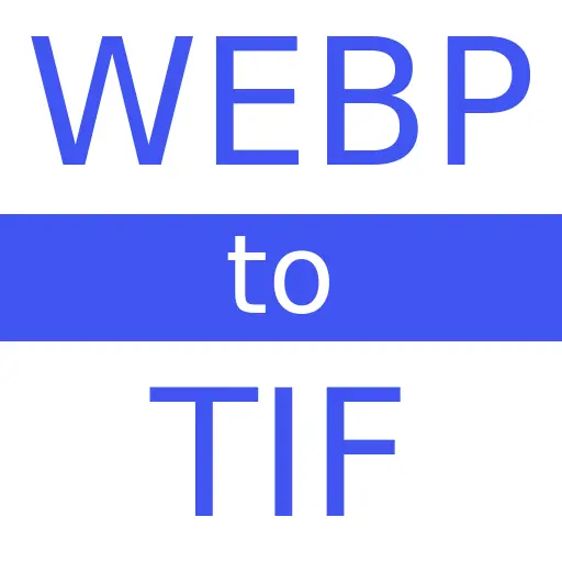 WEBP to TIF