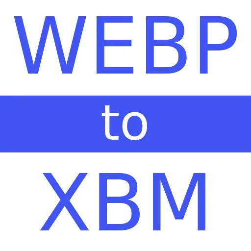 WEBP to XBM