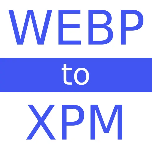 WEBP to XPM