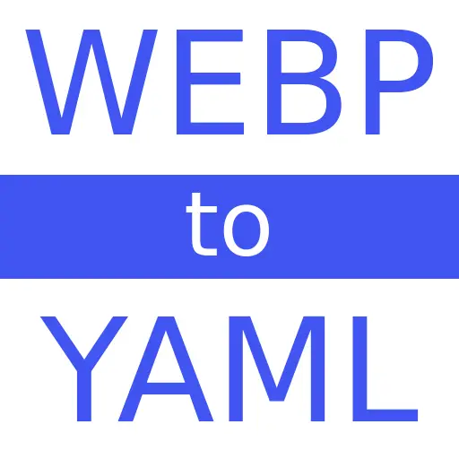 WEBP to YAML