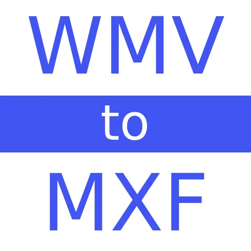 WMV to MXF