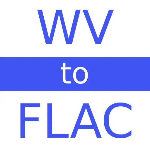 WV to FLAC