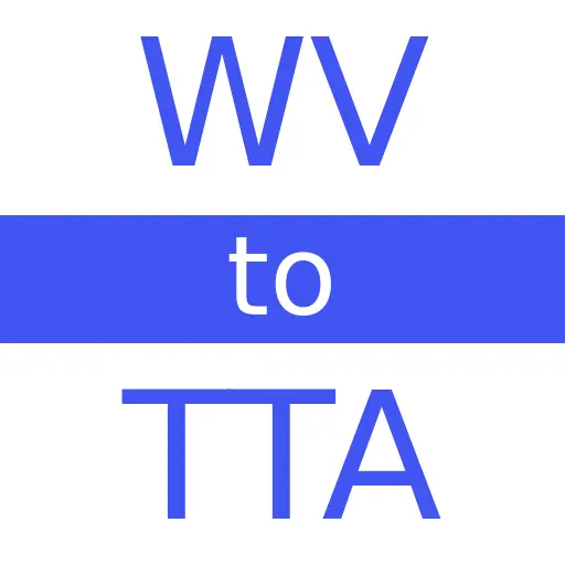 WV to TTA