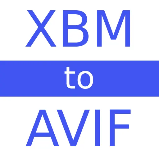 XBM to AVIF