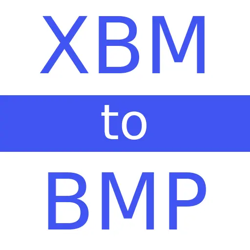 XBM to BMP