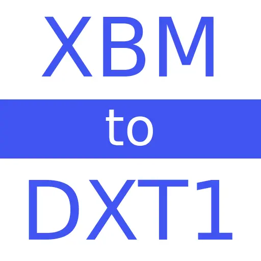 XBM to DXT1