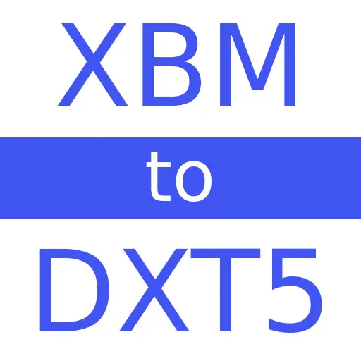 XBM to DXT5