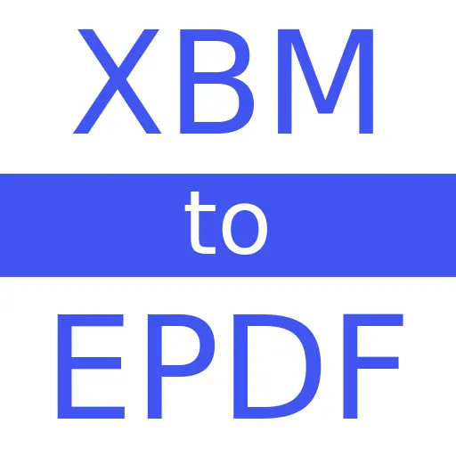 XBM to EPDF