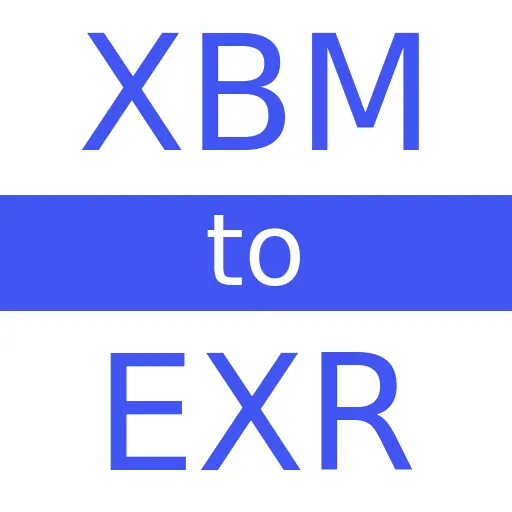 XBM to EXR
