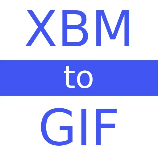 XBM to GIF