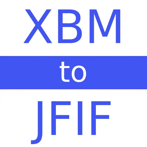 XBM to JFIF