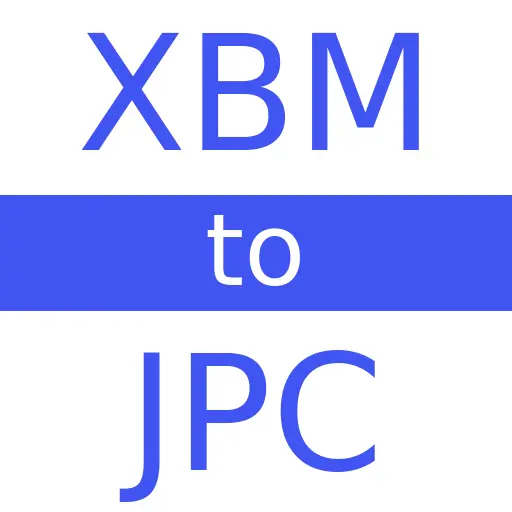 XBM to JPC