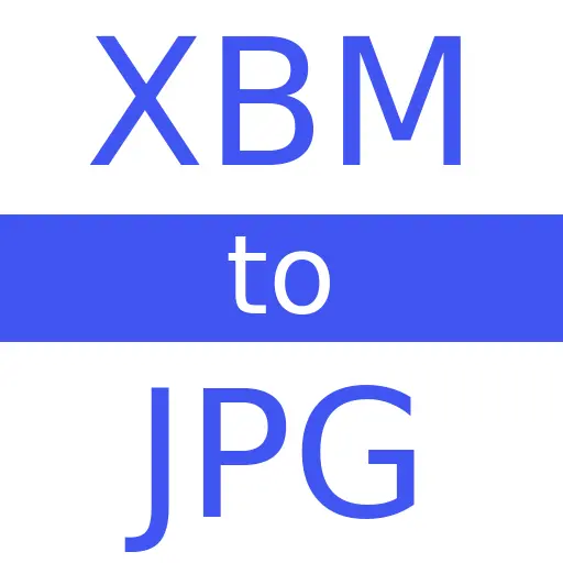 XBM to JPG