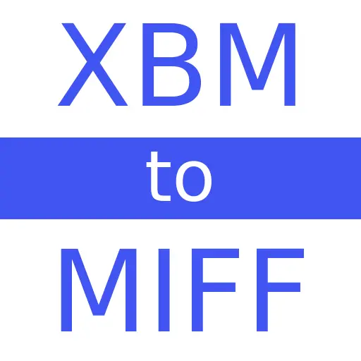 XBM to MIFF