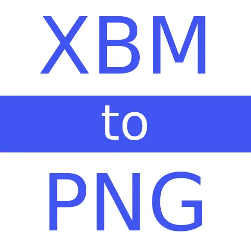 XBM to PNG