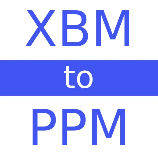 XBM to PPM