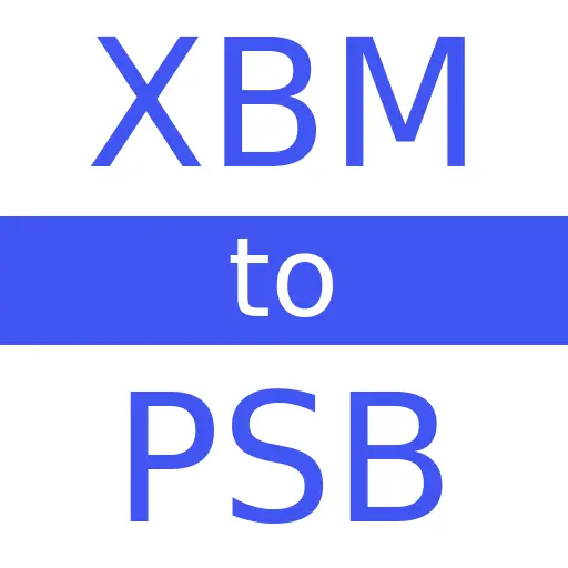 XBM to PSB