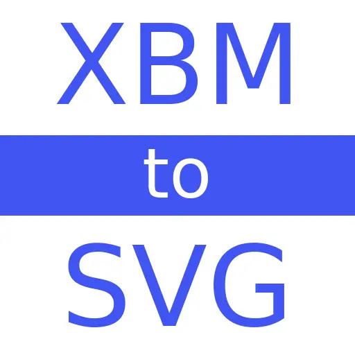XBM to SVG