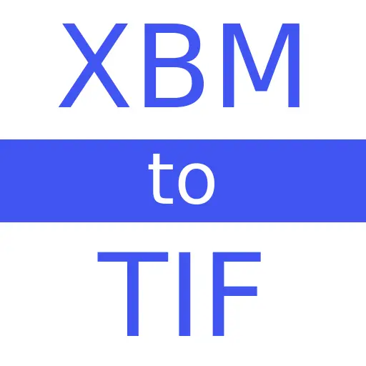 XBM to TIF