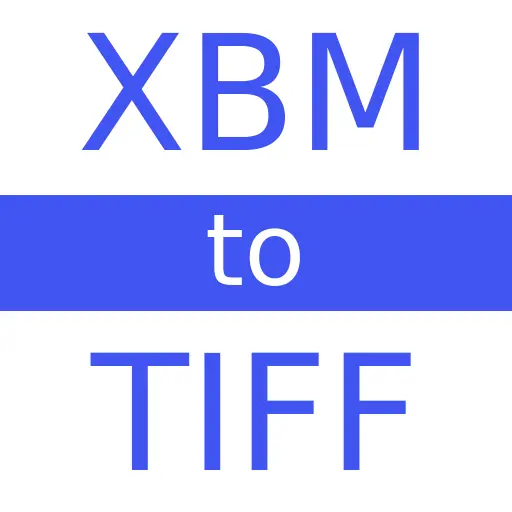 XBM to TIFF