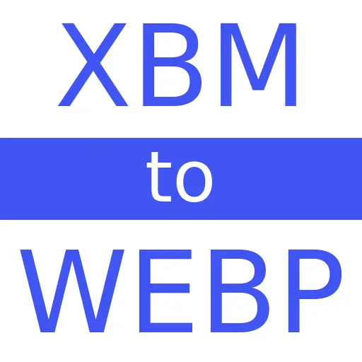 XBM to WEBP