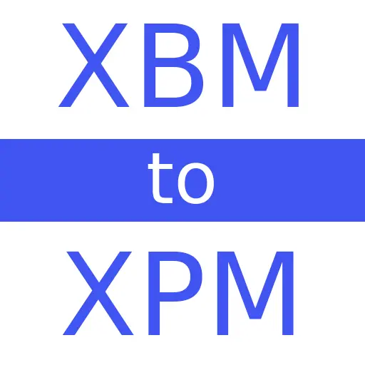 XBM to XPM