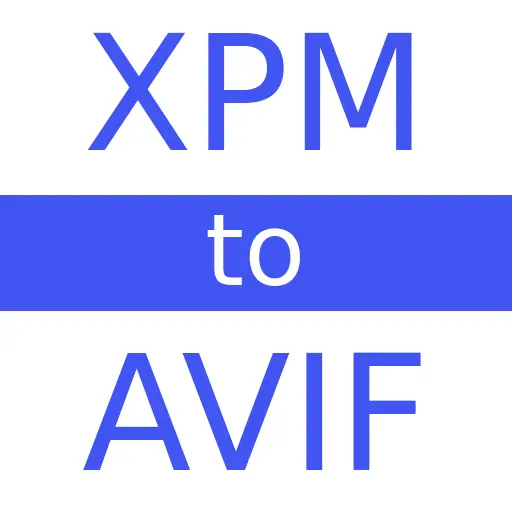XPM to AVIF