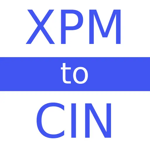 XPM to CIN
