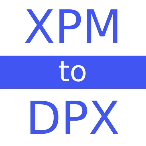 XPM to DPX