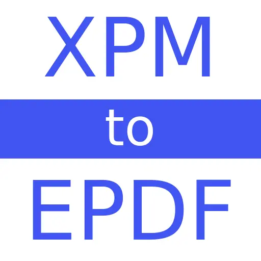 XPM to EPDF