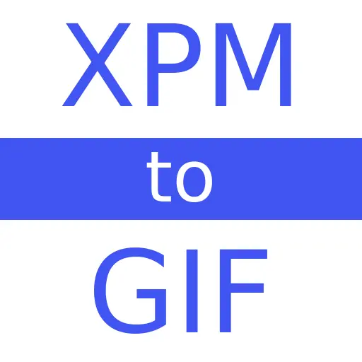 XPM to GIF