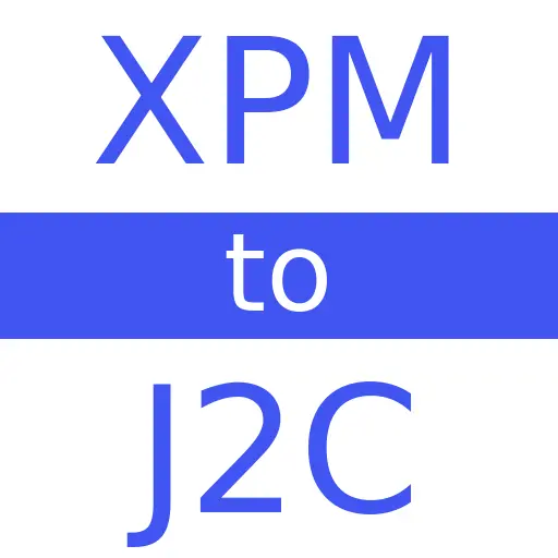 XPM to J2C