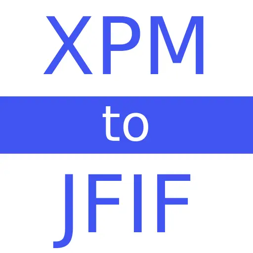 XPM to JFIF