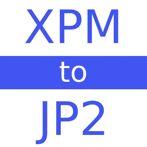 XPM to JP2