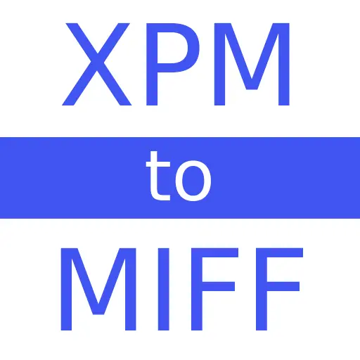 XPM to MIFF