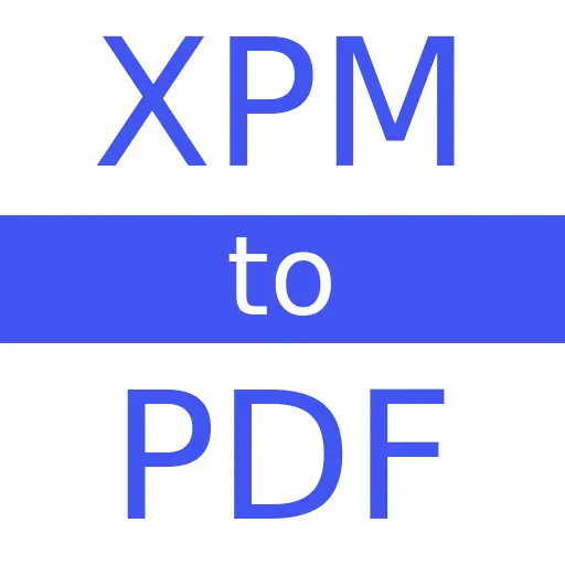 XPM to PDF