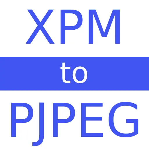 XPM to PJPEG