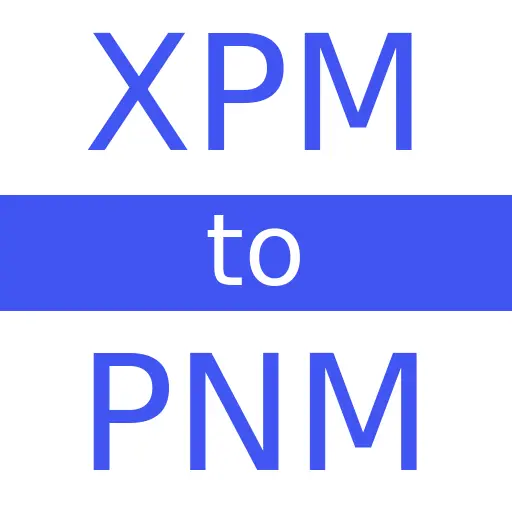 XPM to PNM