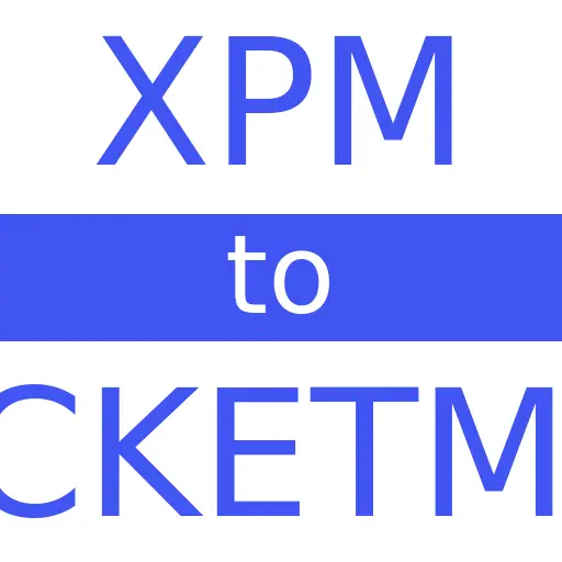 XPM to POCKETMOD