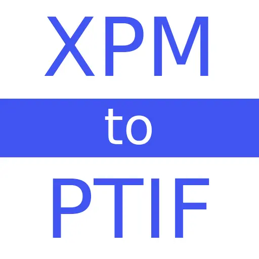 XPM to PTIF