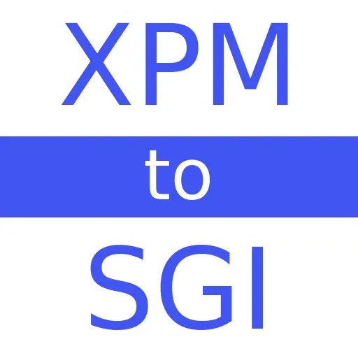 XPM to SGI