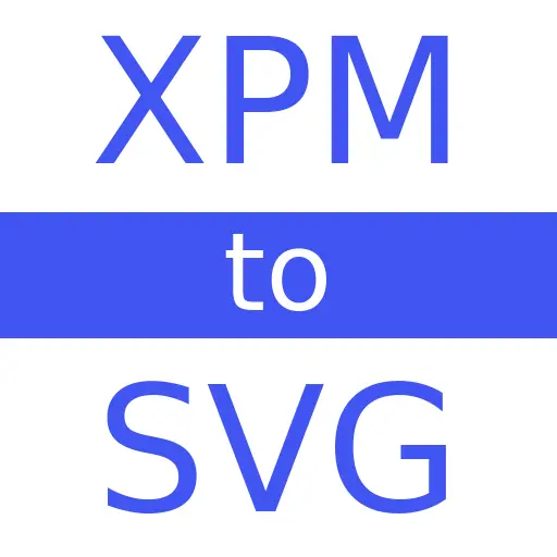 XPM to SVG