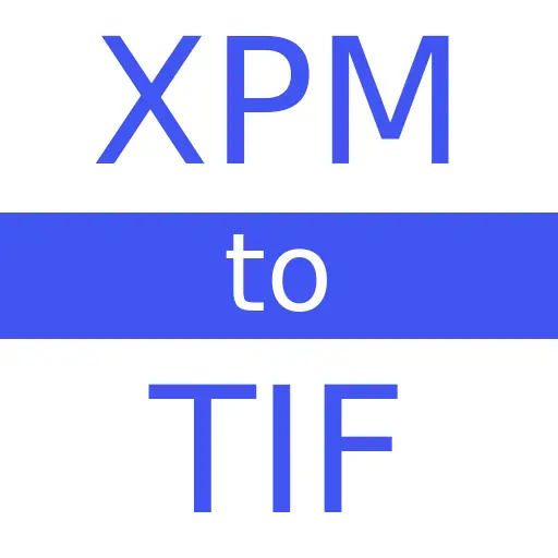 XPM to TIF