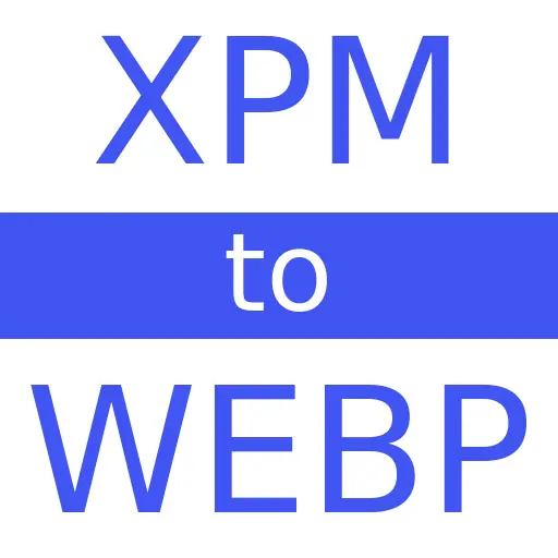 XPM to WEBP